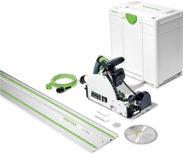 Festool Uppoupettava saha etuleikkurilla TSV 60 KEBQ-Plus-FS