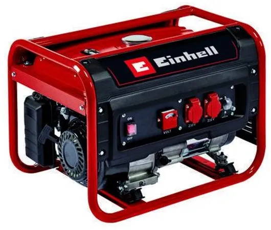 Einhell TC-PG 25/1/E5 bensiinikäyttöinen generaattori, jossa 2x230V lähtöä, 2400 wattia